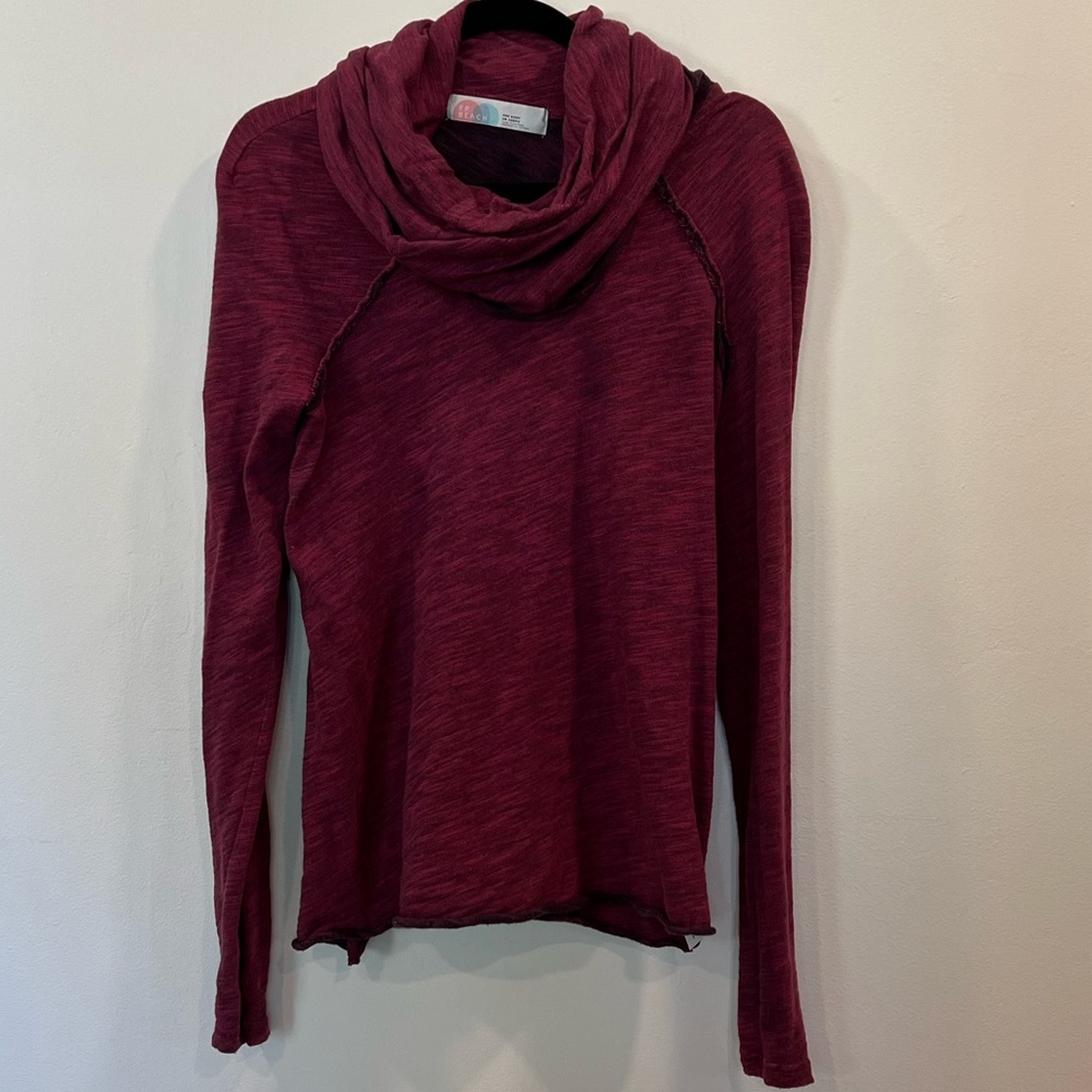 Free People Beach Slub Knit Longsleeve